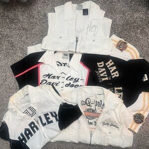 Harley-Davidson White and Black Apparel Collection